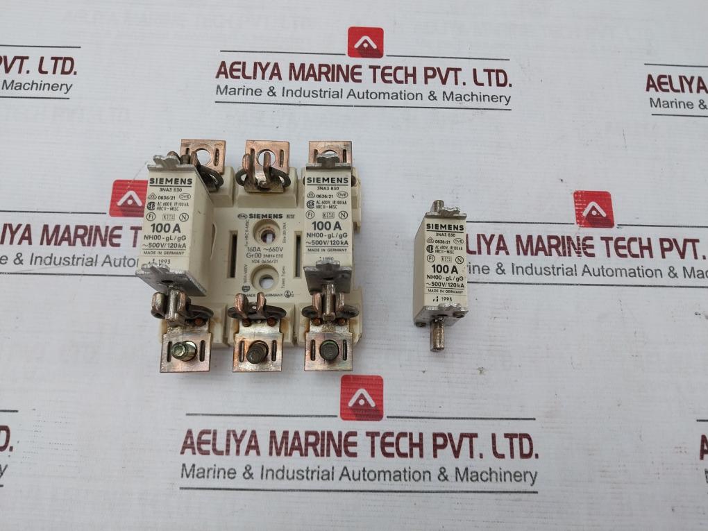 Siemens Gr00 3Nh4 030 Fuse Holder For Hrc Ii-misc 160A~660V Size 00/3Na 100A