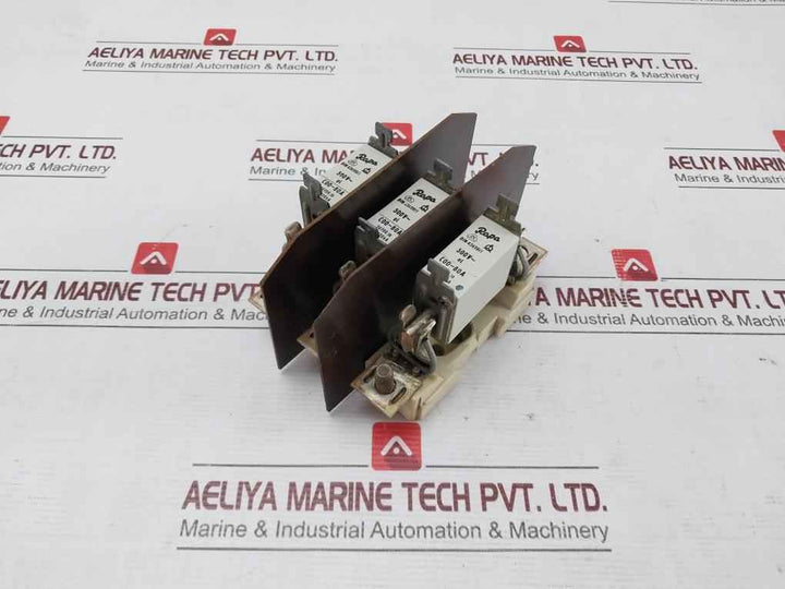 Siemens Gr00 3Nh4 030 Fuse Holder With Fuses Vde 0636/21 160A/600V Din 43620/1