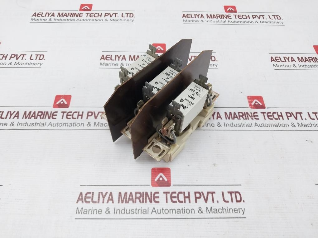 Siemens Gr00 3Nh4 030 Fuse Holder With Fuses Vde 0636/21 160A/600V Din 43620/1