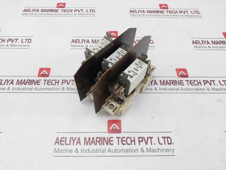 Siemens Gr00 3Nh4 030 Fuse Holder With Fuses Vde 0636/21 160A/600V Din 43620/1