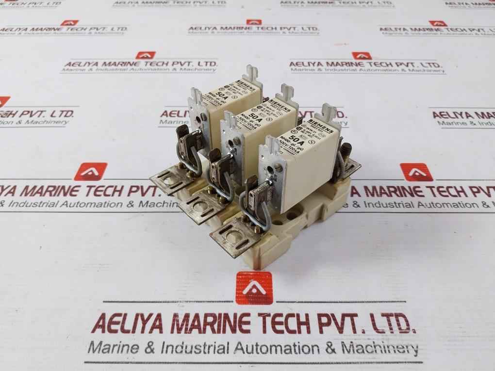 Siemens Gr00 3Nh4 030 Fuse With Base 160A/600V 50A Nh00-gl/Gg