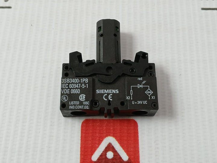 Siemens Illuminated Push Button 3Sb3 247-0Aa21