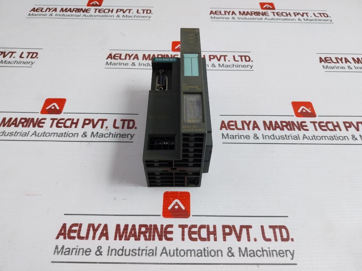 Siemens Interface Module Part No: 6Es7 151-1Aa04-0Ab0, 24Vdc