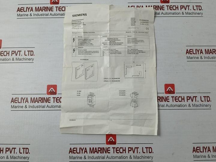 Siemens Interphase Barrier 3Vl9300-8Ce00