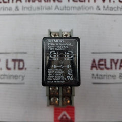 Siemens K10P-11A15-120 Relay With Sh2B-05 Base 10A 300V 50/60Hz