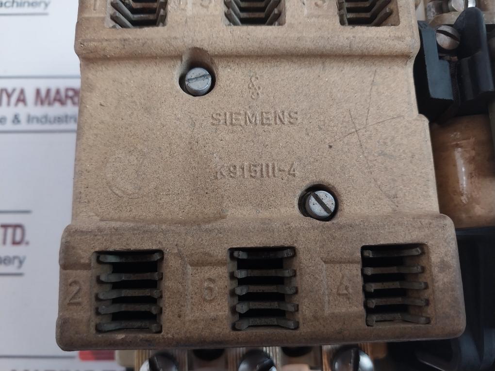 Siemens K915Iii-4 Contactor With Coil 220V 50Hz