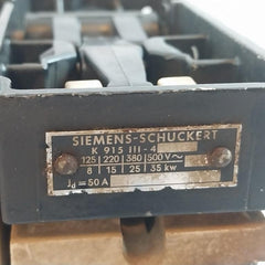 Siemens K915Iii-4 Contactor With Coil 220V 50Hz