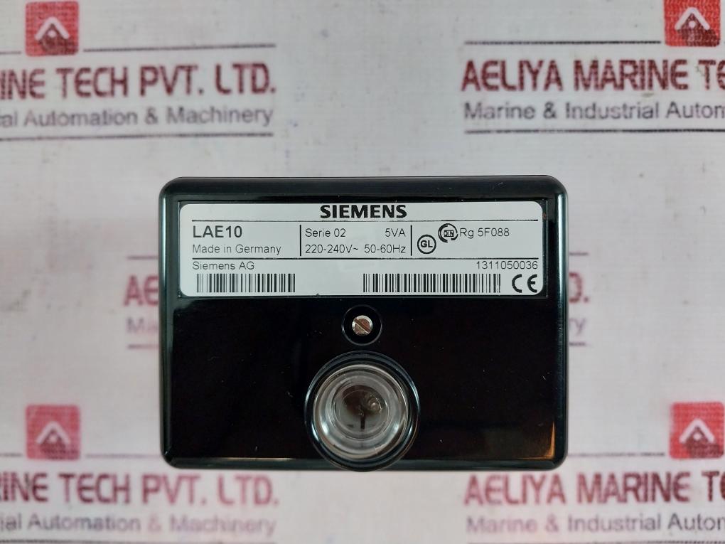 Siemens Lae10 Flame Control Series 02 5va, 50-60hz