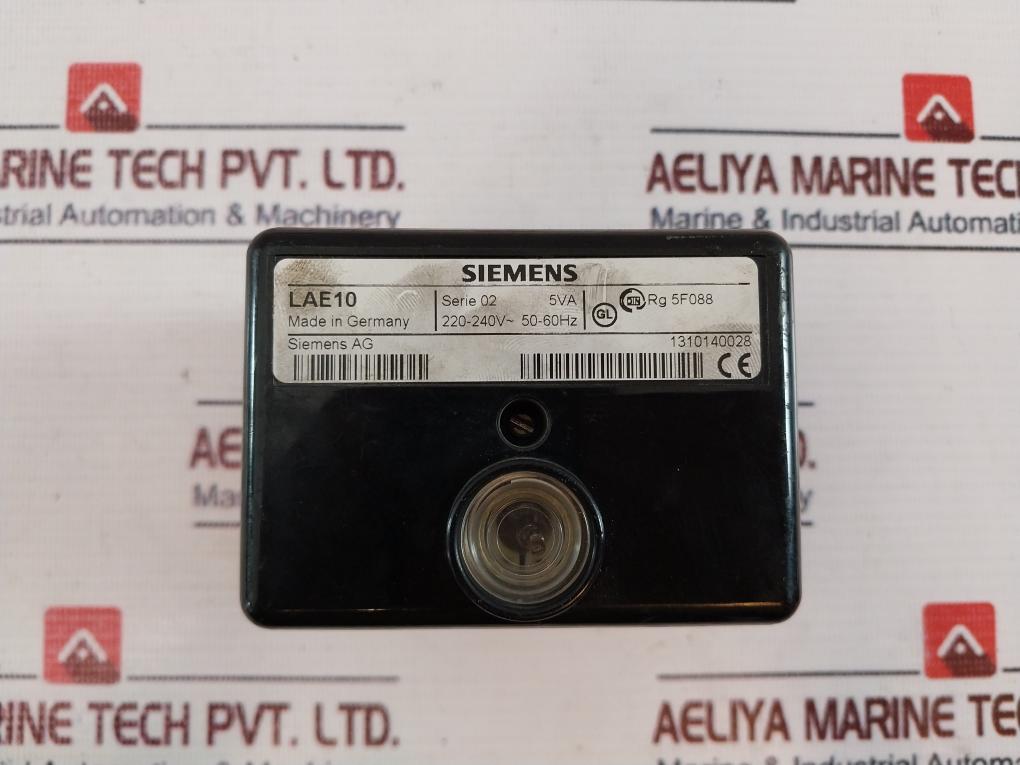 Siemens Lae10 Flame Safeguard Controller 220-240V~ 50-60Hz Rg 5F088