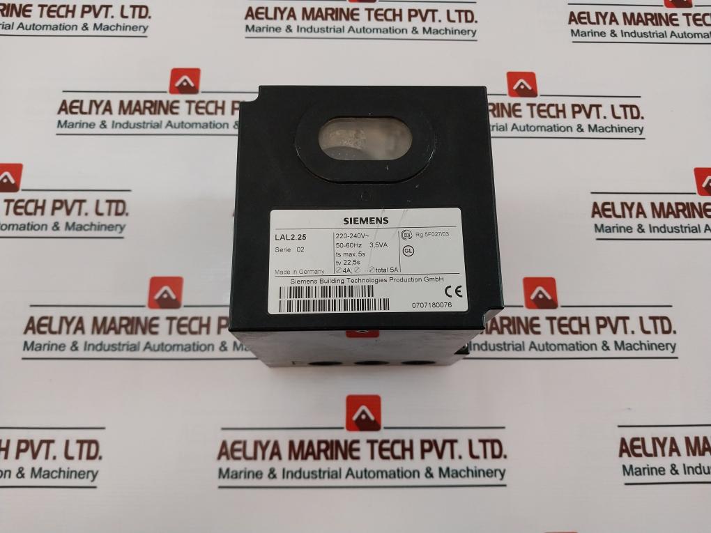 Siemens Lal2.25 Series 02 Universal Oil Burner Controller 220-240V~ 50/60Hz