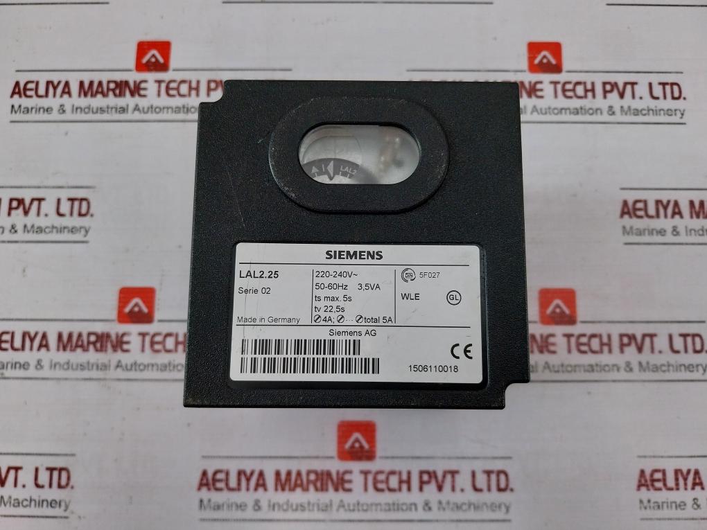 Siemens Lal2.25 Series 02 Universal Oil Burner Controller 220-240V 50-60Hz