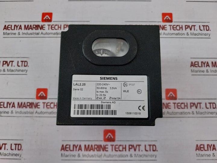 Siemens Lal2.25 Series 02 Universal Oil Burner Controller 220-240V 50-60Hz