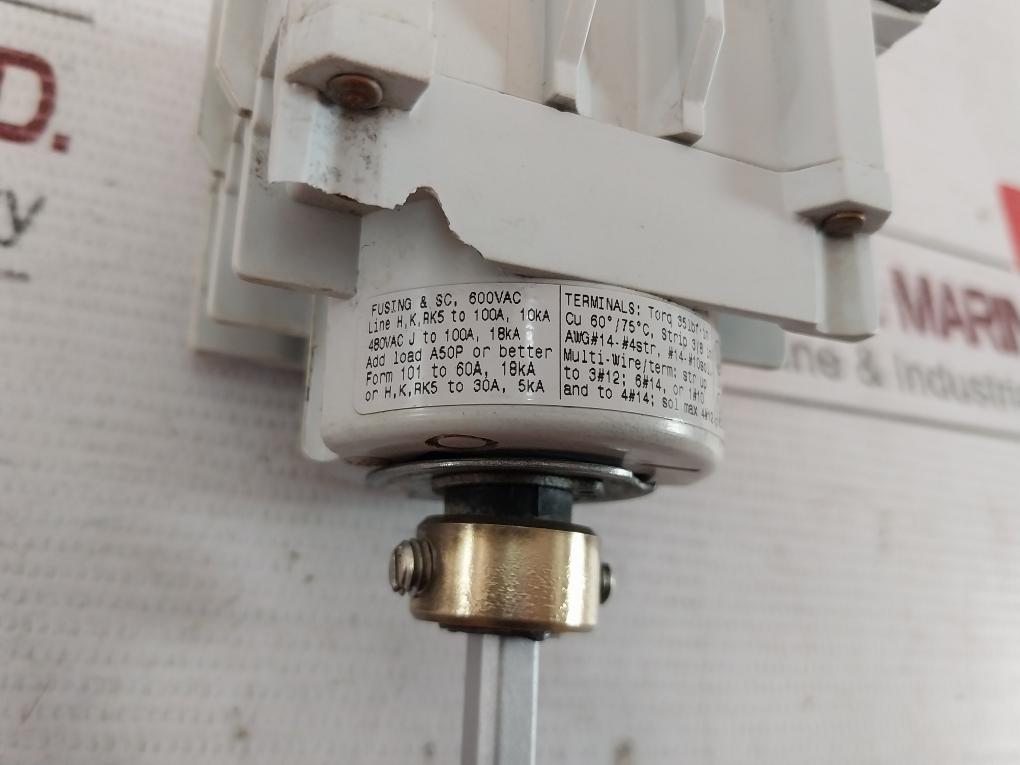 Siemens Lbr3040 Rotary Disconnect Switch Ac23A 40A 600Vac 27A 146A