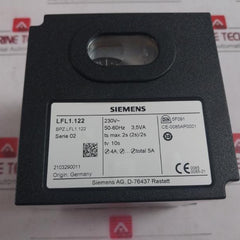 Siemens Lfl1.122 Gas Burner Controller For Flash-steam Generators 50-60Hz 3.5Va