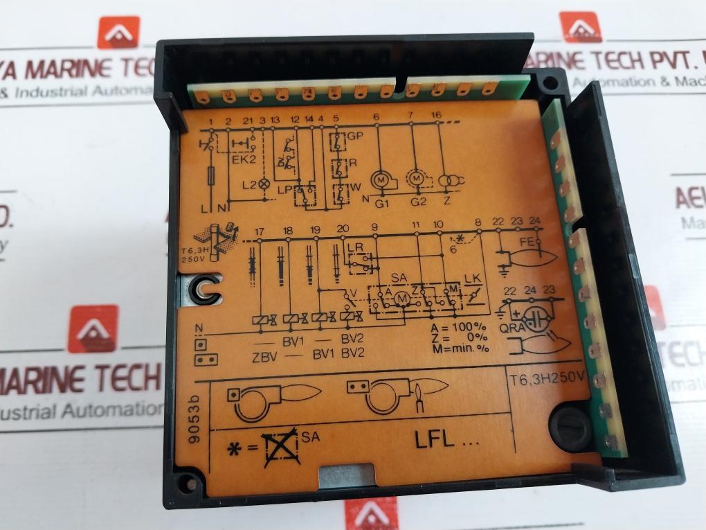 Siemens Lfl1.335 Gas Burner Controller Series-01 230v 50-60hz 3.5va