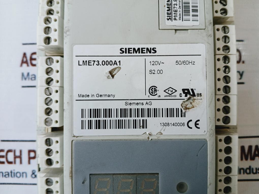 Siemens Lme73.000A1 Burner Controller 120V~50/60Hz