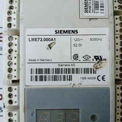 Siemens Lme73.000A1 Burner Controller 120V~50/60Hz