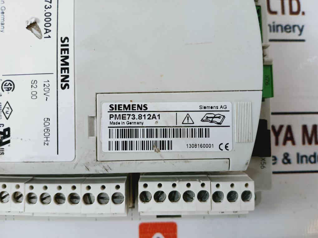 Siemens Lme73.000A1 Burner Controller 120V~50/60Hz