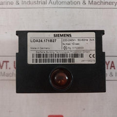 Siemens Loa24.171B27 Oil Burner Control 220-240V 50-60Hz 3Va 0411190275