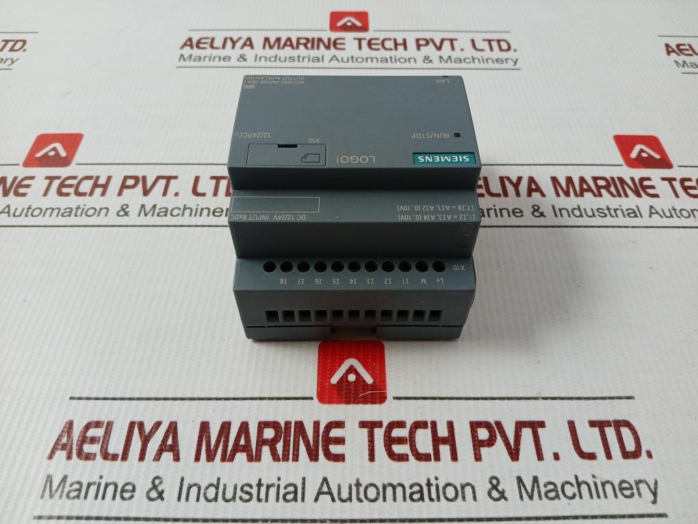 Siemens Logic Module 6Ed1052-2Md08-0Ba1 12/24V Dc, 165Ma