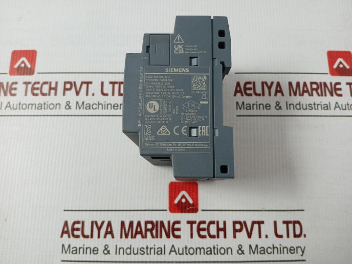 Siemens Logic Module 6Ed1052-2Md08-0Ba1 12/24V Dc, 165Ma