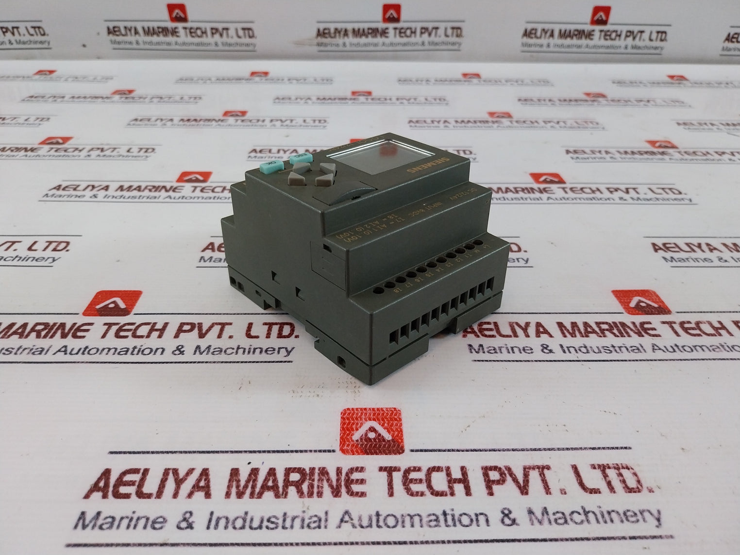 Siemens Logo 6Ed1 052-1Md00-0Ba5 Logic Mod Display Controller Dc 12/24Rc