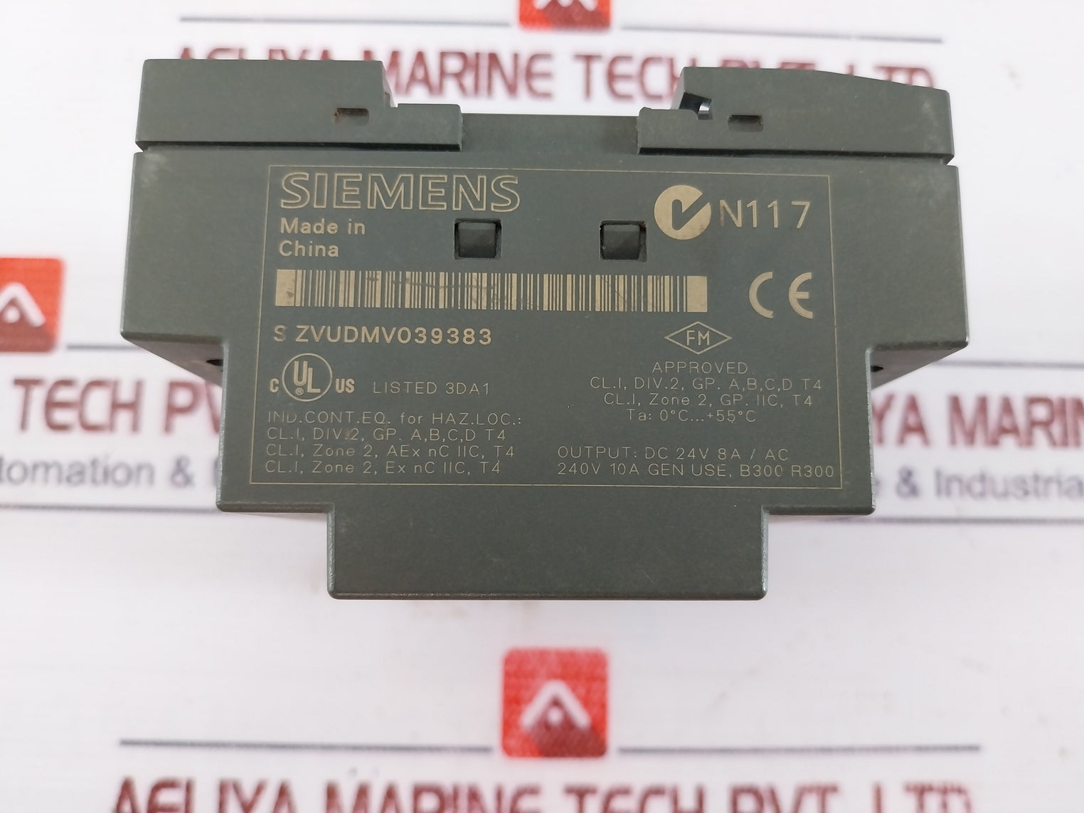 Siemens Logo 6Ed1 052-1Md00-0Ba5 Logic Mod Display Controller Dc 12/24Rc