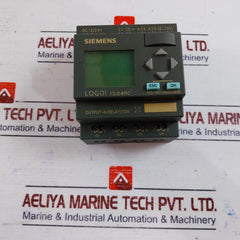 Siemens Logo! 12/24Rc 6Ed1 052-1Md00-0Ba6 Logic Module 8A-10A 12/24Vdc
