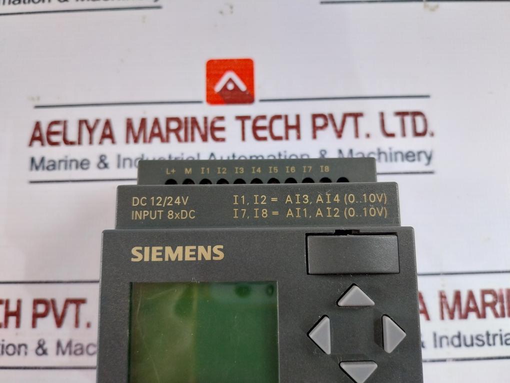 Siemens Logo! 12/24Rc 6Ed1 052-1Md00-0Ba6 Logic Module 8A-10A 12/24Vdc