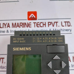 Siemens Logo! 12/24Rc 6Ed1 052-1Md00-0Ba6 Logic Module 8A-10A 12/24Vdc