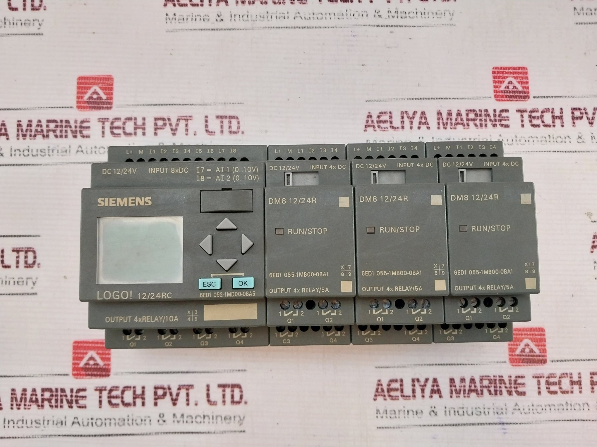Siemens Logo! 12/24 Rc Logic Module 6Ed1 052-1Md00-0Ba5