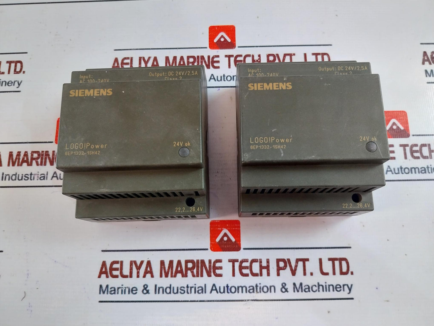 Siemens Logo! Power 6Ep1332-1Sh42 Power Supply Dc 24V/2,5A