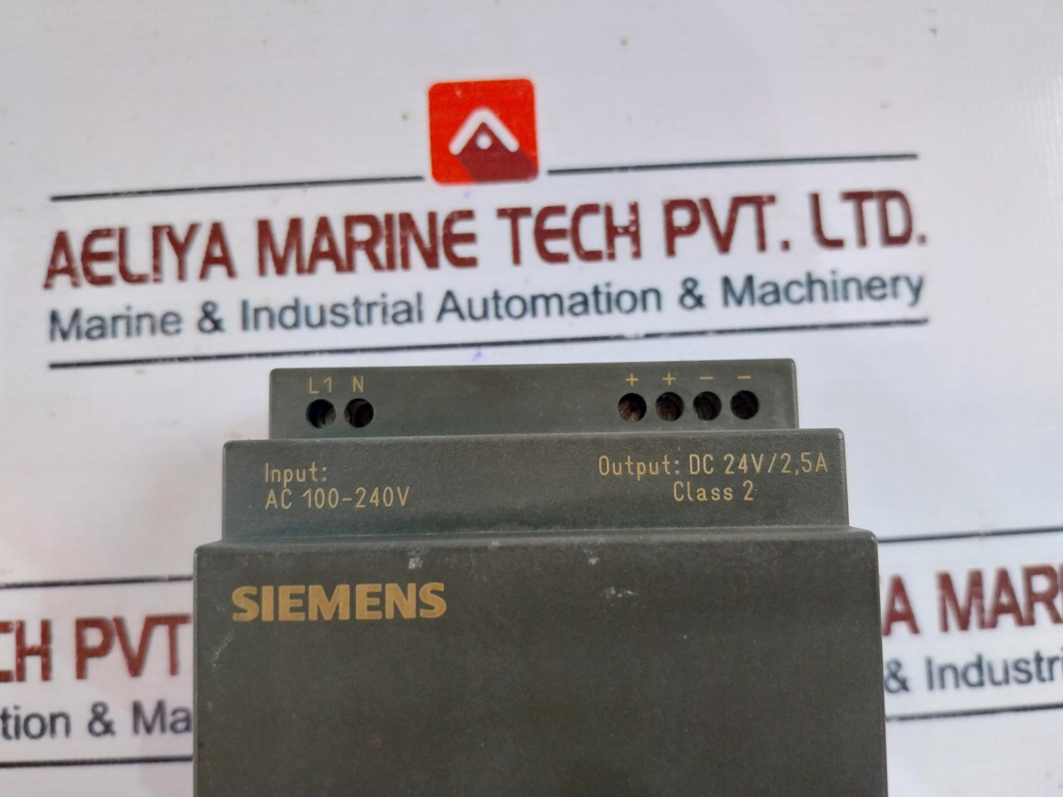 Siemens Logo! Power 6Ep1332-1Sh42 Power Supply Dc 24V/2,5A