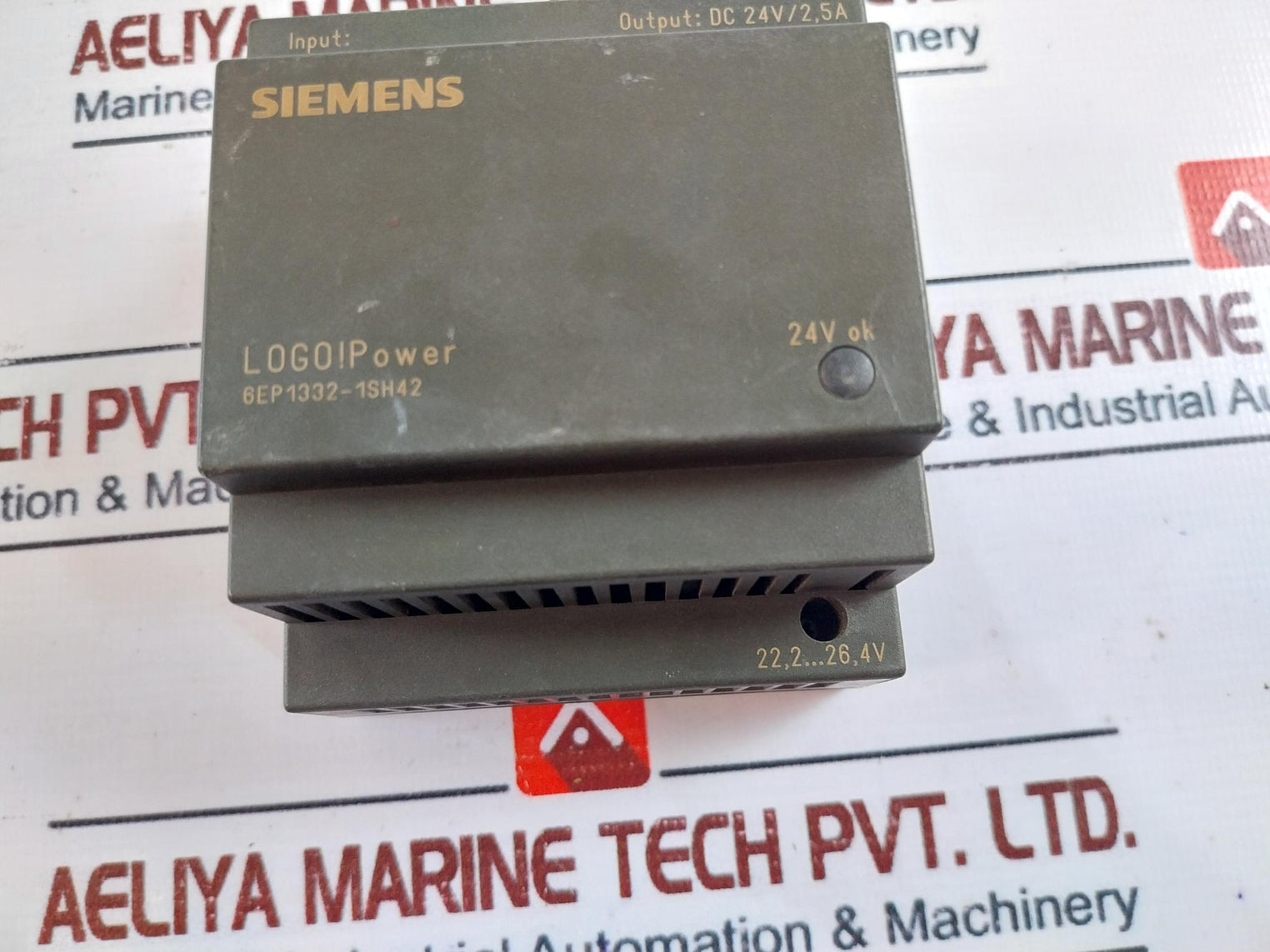 Siemens Logo! Power 6Ep1332-1Sh42 Power Supply Dc 24V/2,5A