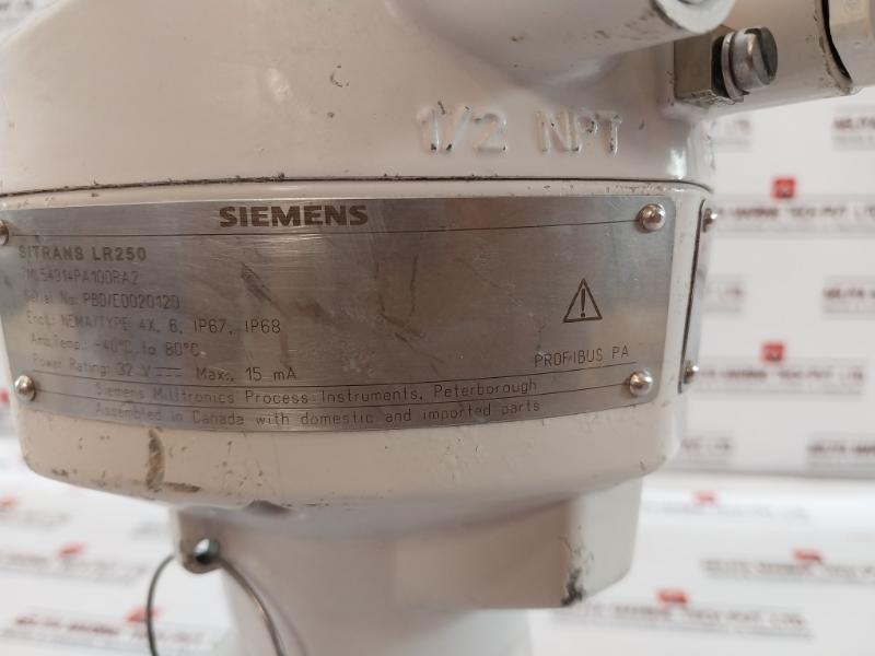 Siemens Lr250 Sitrans Radar Level Transmitter 32V Max 15Ma 24 Bar