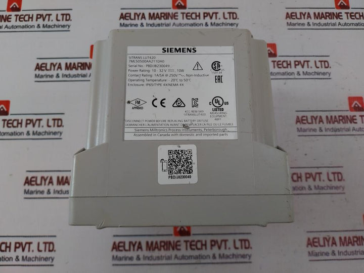 Siemens Lut420 Sitrans Ultrasonic Level Controller 10-32V Ip65 Nema 4X