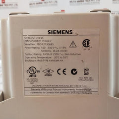 Siemens Lut430 Sitrans Ultrasonic Controller 7Ml50500Ba111Da0-z 100-230V 50/60Hz