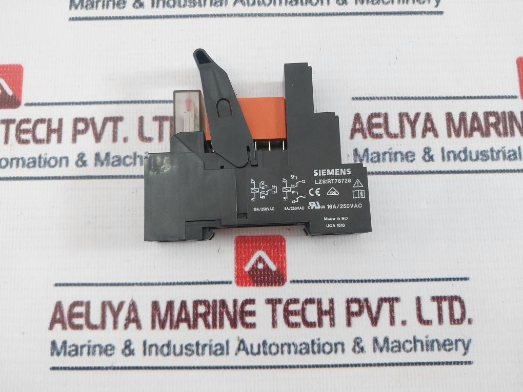 Siemens Lzs:Rt4B4L24 Plug-in Relay Complete Unit