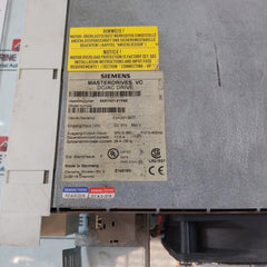 Siemens 6Se7021-8Tp60 Masterdrive Vc Dc/Ac Drive