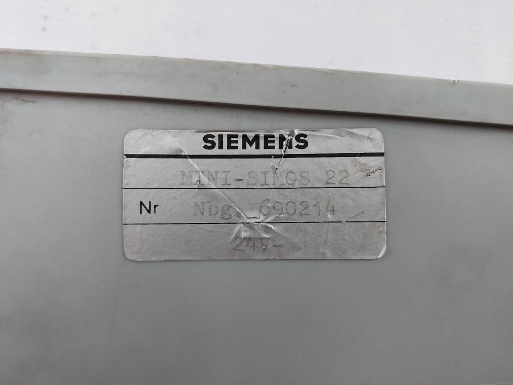 Siemens Mini-simos 22 Controller Module 24V