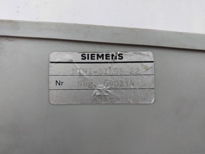 Siemens Mini-simos 22 Controller Module 24V
