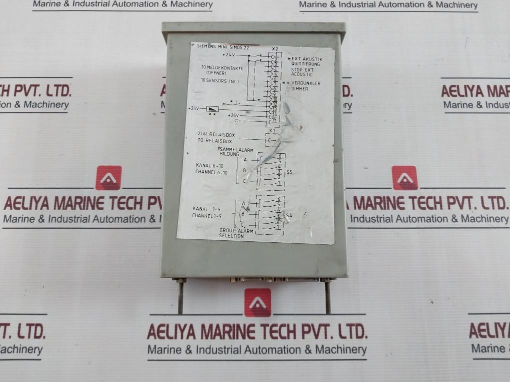 Siemens Mini-simos 22 Controller Module 24V