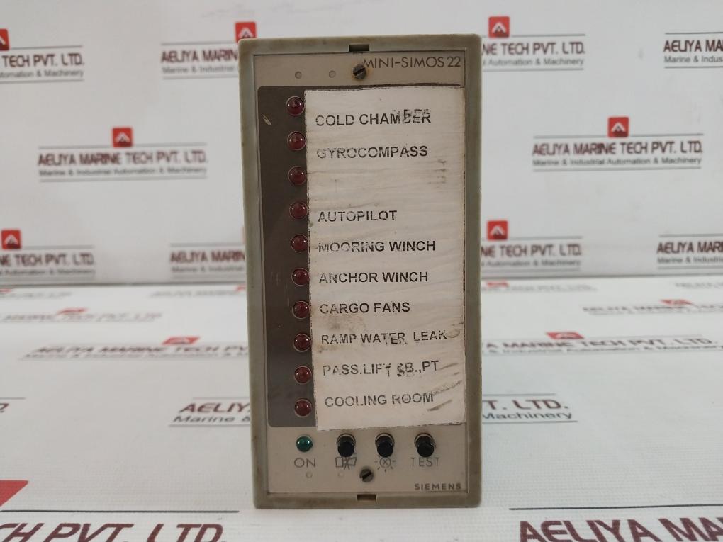 Siemens Mini-simos 22 Controller Module 24V