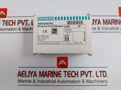 Siemens Miniature Circuit Breaker 5Sx42407Rc