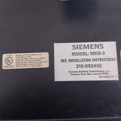 Siemens Mkb-3 Main Display Controller Fire Alarm Rev.3 575-198204