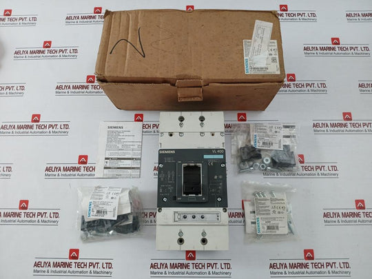 Siemens Molded Case Circuit Breaker 480V 75Ka 50/60Hz Part No 3Vl4740-3Aa36-0Aa0