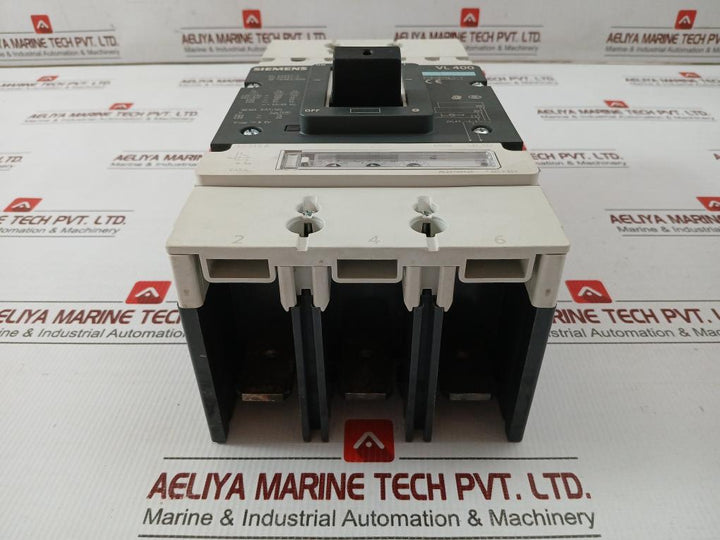 Siemens Molded Case Circuit Breaker 480V 75Ka 50/60Hz Part No 3Vl4740-3Aa36-0Aa0