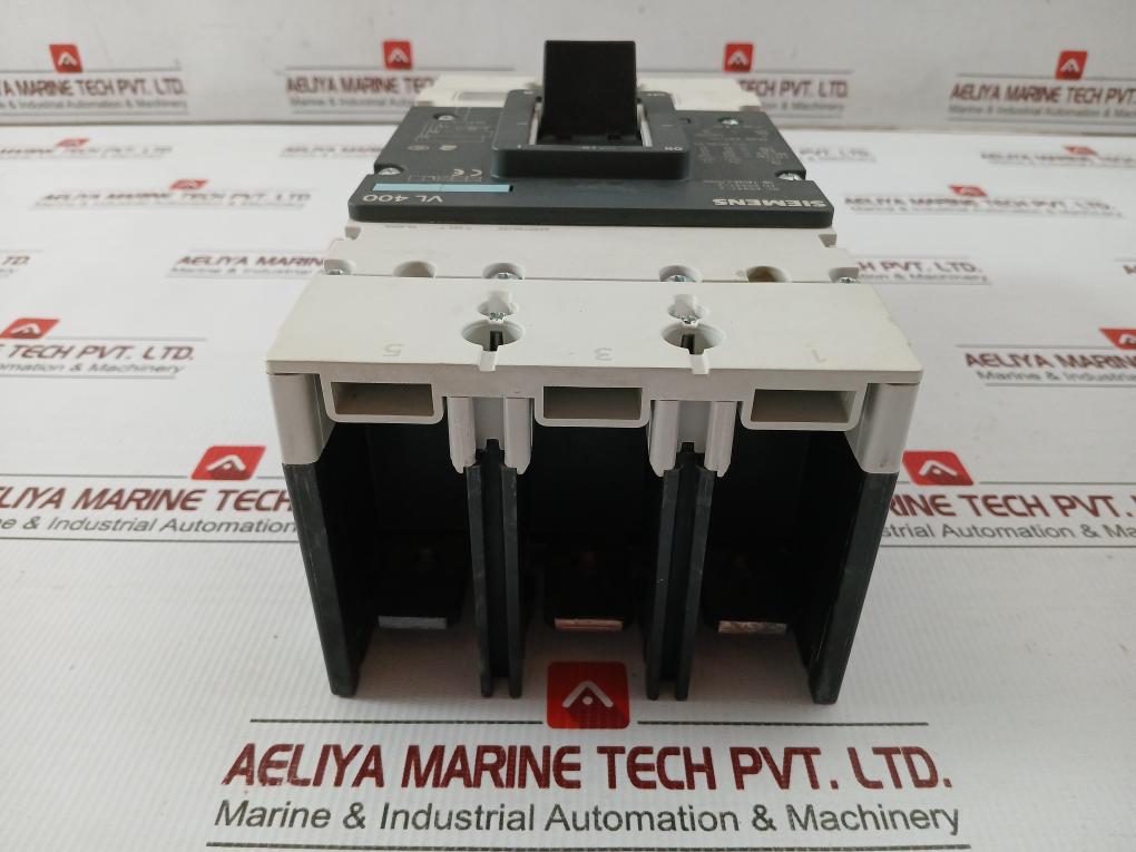 Siemens Molded Case Circuit Breaker 480V 75Ka 50/60Hz Part No 3Vl4740-3Aa36-0Aa0