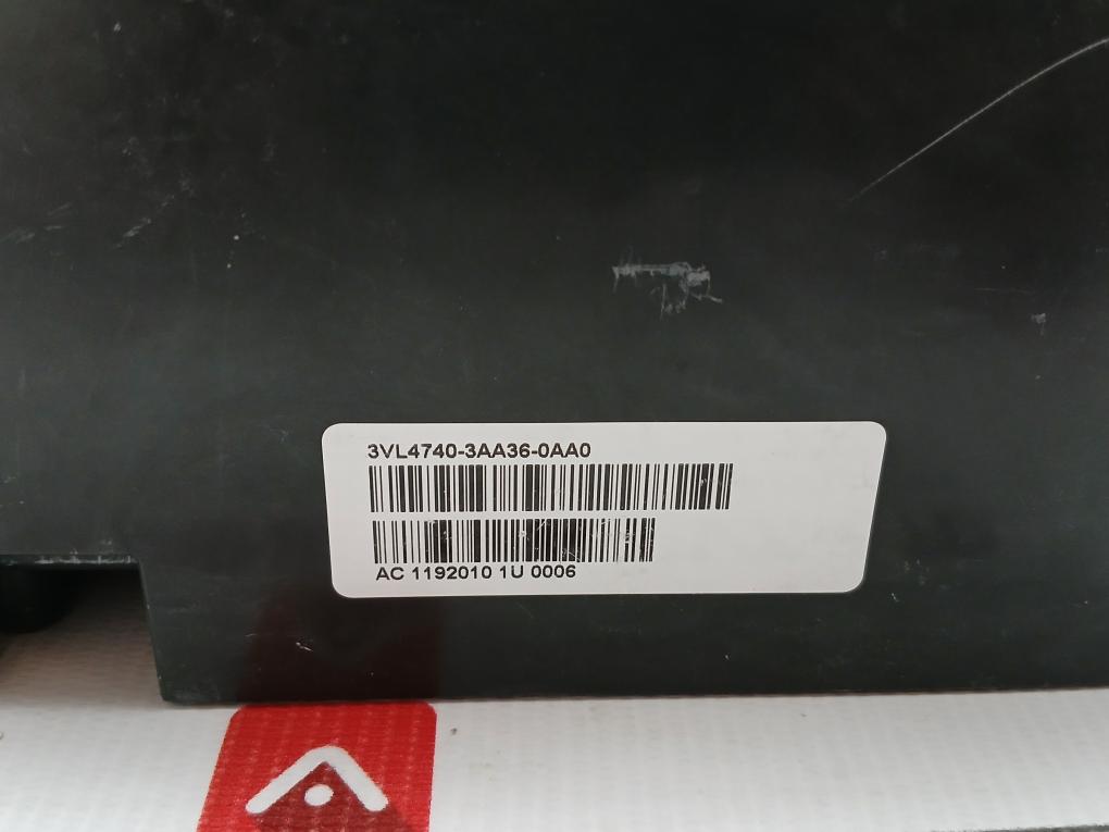 Siemens Molded Case Circuit Breaker 480V 75Ka 50/60Hz Part No 3Vl4740-3Aa36-0Aa0