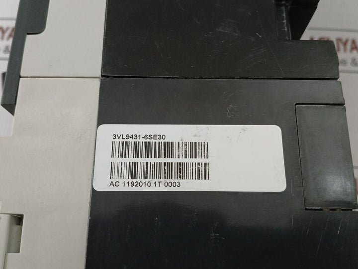 Siemens Molded Case Circuit Breaker 480V 75Ka 50/60Hz Part No 3Vl4740-3Aa36-0Aa0